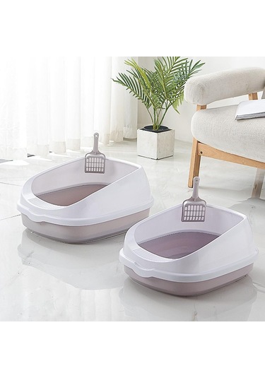 Suntek 16 Inç Üstü Açık Kedi Çöp Kutusu Kürekli Kediler Sistemi