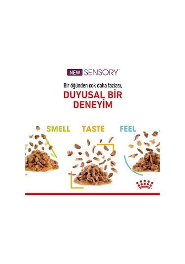 Royal Canin Sensory Feel Gravy Pouch Yetişkin Kedi Maması 85 G