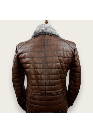Always Leather Siyah Hakiki Erkek Deri Mont 1803340006 Taba