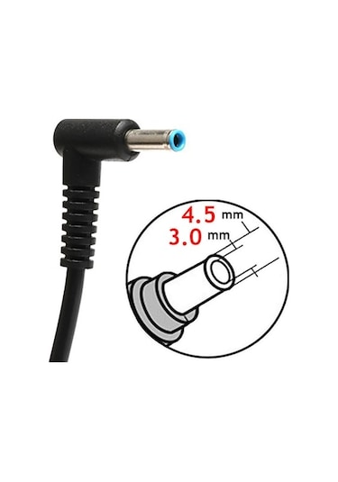 Hp Uyumlu 19.5V 3.33 A 65W Laptop Adaptör Şarj Aleti (Mavi Uç)