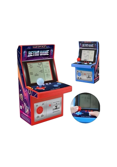 Nostaljik Oyun Konsolu Çok Renkli