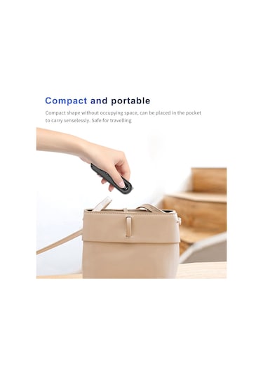 Geeroyoo Taşınabilir Rf Sinyal Dedektörü - Gps Takip, Dinleme Cihazı Tespiti İçin 6 Seviye Hassasiyetli Kablosuz Tarayıcı 100mhz-2.7ghz