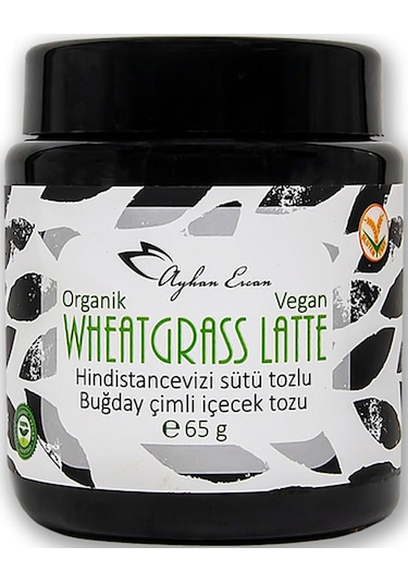 Ayhan Ercan Organik Wheatgrass Latte Buğday Çimi İçecek Tozu 65 G