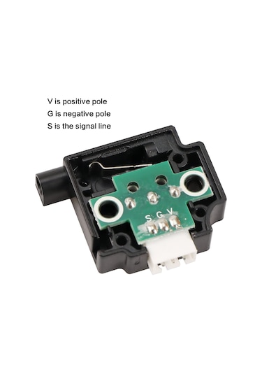 Konesam 3d Yazıcı Filament Tespit Sensörü - 1.75mm İçin Otomatik Durdurma Fonksiyonu, Akış Engeli Azaltılmış Malzeme Kontrol Modülü