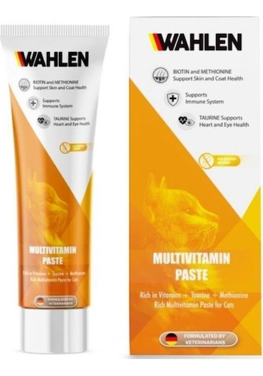Wahlen Gelişimi Destekleyen Multivitamin Kedi Malt Macun 100 Ml