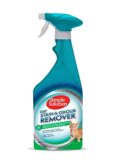 Simple Solution Kediler için Leke ve Koku Giderici Sprey 750 ML