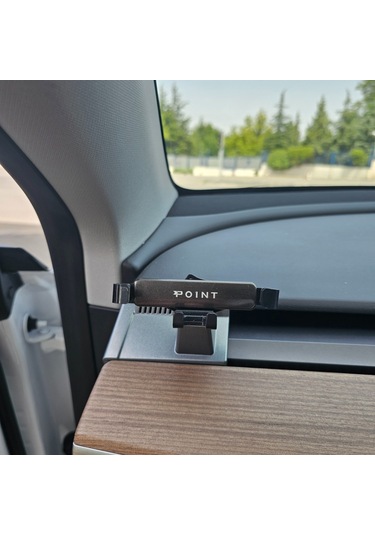 Tesla Model Y 2021-2024 Uyumlu Araca Özel İthal Telefon Tutucu