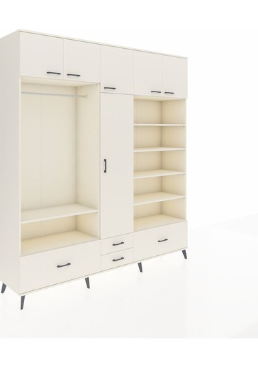 Hyperion Dolap 18 Raflı 4 Çekmeceli Tek Askılı 220x44x243 Aytaşı-aytaşı/aytaşı Aytası/aytası Hyperion Dolap 18 Raflı 4 Çekmeceli Tek Askılı 220x44x243 Aytaşı-aytaşı/aytaşı Aytası/aytası