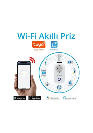 Cata CT-4010 Uzaktan Kontrollü Akıllı Wifi Priz
