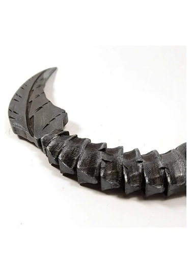 Hayatvesanat Lucifer'den El Yapımı Mazikeen'in Bıçak Hançerleri / 2 Adet (Siyah & Gri)