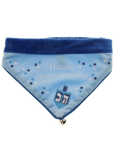 Homyl Köpek Kedi Tükürük Havlusu Üçgen Önlük Mavi