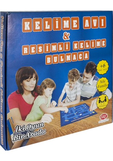 Kelime Avı ve Resimli Kelime Bulmaca 2 Oyun Bir Arada