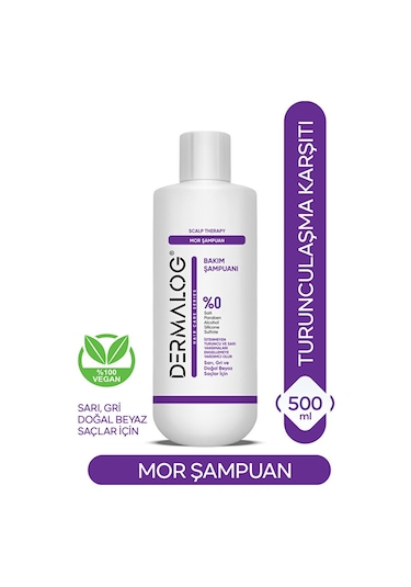 DERMALOG Silver Mor Şampuan 500 ML