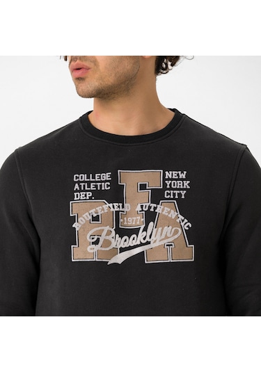 Routefıeld Routefield Holm Erkek Siyah Sweatshirt 001 SiYAH