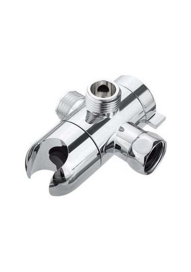 Besthome1 3 Yönlü Krom Duş Valfi - G1/2 Bağlantılı, Pratik Çözüm, El & Sabit Başlık İçin Diğer