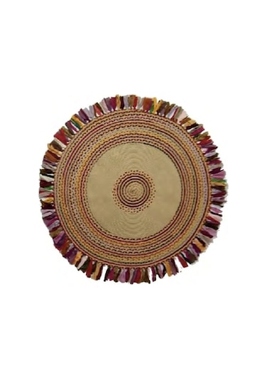 Jüt Halı El Yapımı Daire Model:412