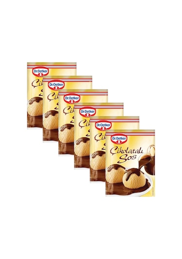 Dr. Oetker Çikolatalı Sos 6 x 123 G
