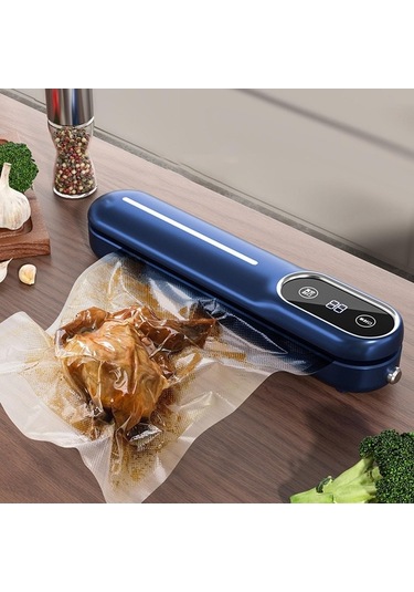 Createtech Vakum Tasarrufu Suntek Paketleyici Mühürleyen Gıda Ekmek Beyaz Ej Beyaz