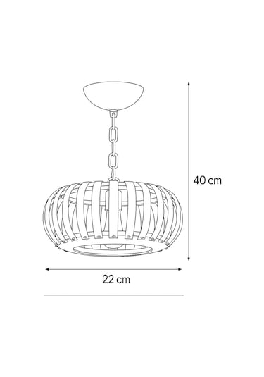 İstanbul Avize Venüs Gold 22 Cm Kristal Taşlı Avize