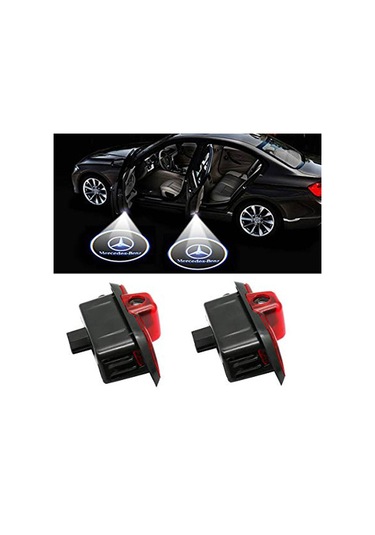 Mercedes W205 Kapı Altı Hayalet Logo Lazer Led