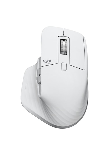 Logitech MX Master 3S Kablosuz 8000 DPI Sessiz Optik Mouse Beyaz