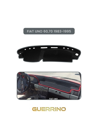 Fıat Uno 60,70 1983-1995 Modellerine Uyumlu Torpido Koruma Halısı Gri Kenar