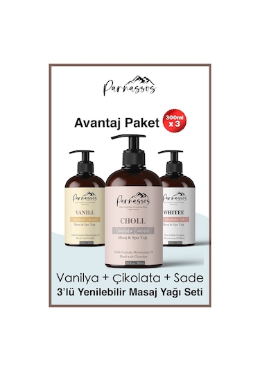 Parnassos Çikolata Aromalı Vanilyalı Whiteduyusal Etkili Aromater