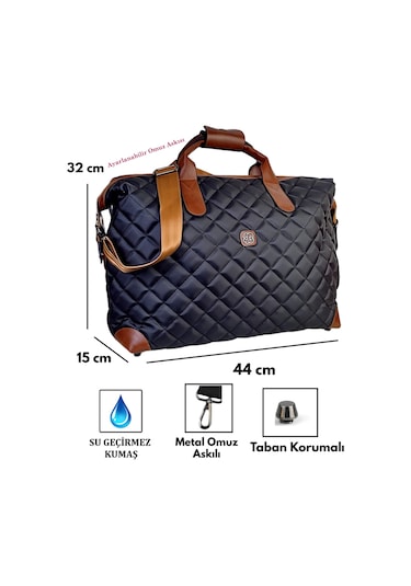 Kapitone Kadın Çantası Büyük Boy Çok Amaçlı 8683255011958 001