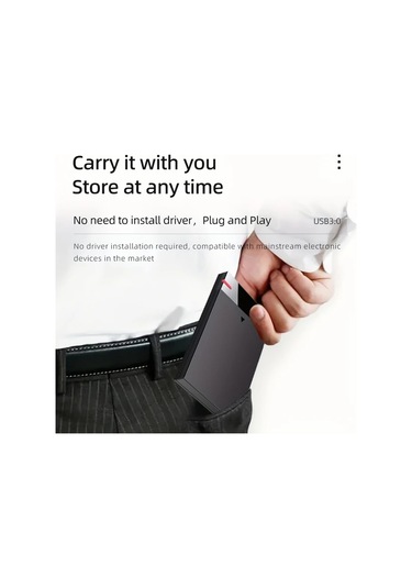 Boatshop1 320gb Taşınabilir Harici Sabit Disk Usb 3 0 Yüksek Hızlı Okuma Yazma Pc Laptop Telefon Uyumlu