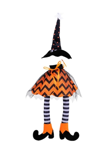 Suntek Cadı Şapkası Cadılar Bayramı Şarap Şişesi Turuncu