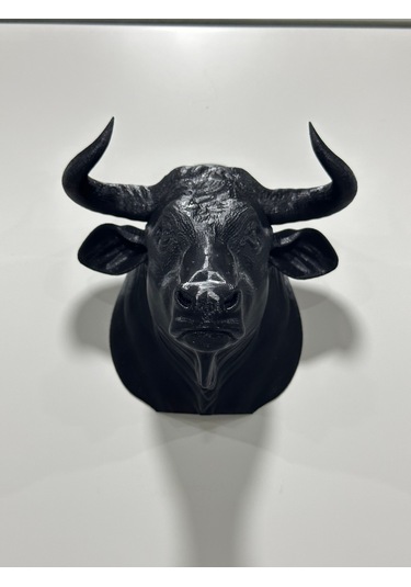 Bull - Boğa Duvar Dekorasyonu Veya Kulaklık Tutucu