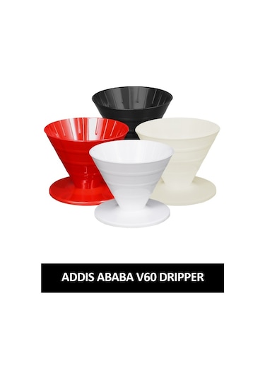 Addıs Ababa V60 Dripper Kahve Demleme Ekipmanı Filtre Kahve