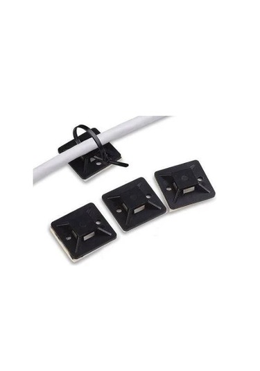 100 Adet 28mm X 28mm Yapışkanlı Üçgen Kroşe