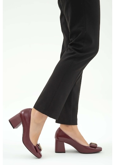 Tamer Tanca Kadın Vegan Bordo Abiye Ayakkabı 886 619 Bn Ayk Sk22/23 Bordo Czg Rgn Bordo