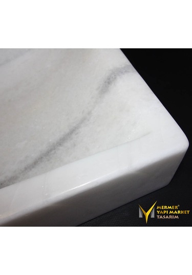 Muğla Beyaz Batarya Çıkışlı Kare Lavabo