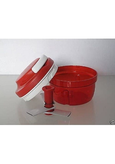 Tupperware Chef Turbo-chef Kırmızı D158 Soğan Doğrayıcı Speedy Boy Soğan Doğrayıcı 27357