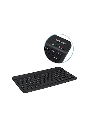 Kablosuz Bluetooth Klavye Mouse Seti Wireless Sessiz İnce Tasarım Çoklu Uyumlu Diğer