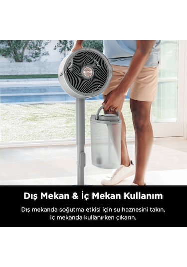 Shark Flexbreeze Promist FA300EU Taşınabilir Buharlı Fan