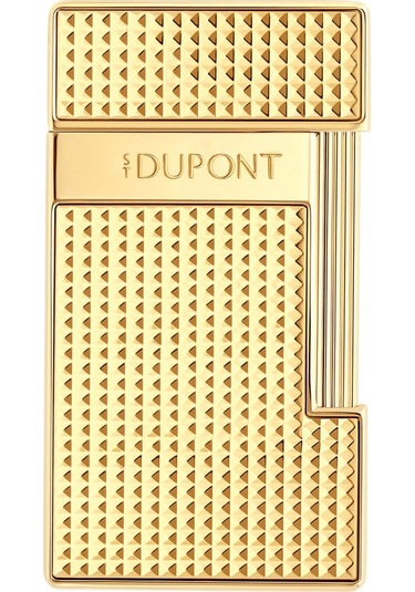 S.t. Dupont Slimmy Diamond Head Çakmak 28119 Altın
