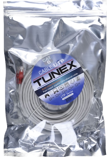TUNEX 15 Mt Jaklı Cat6 Ethernet Kablosu TNX-C-15