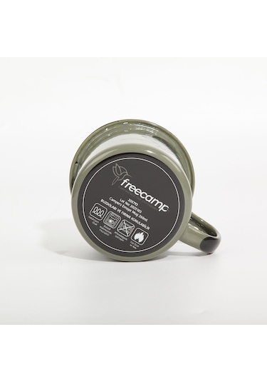 Freecamp Campers Emaye Mug 350ml-yeşil Yeşil