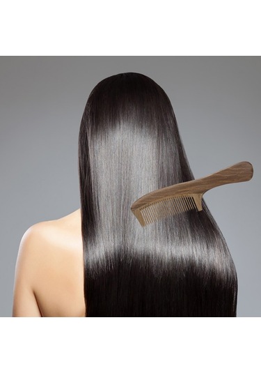 Suofeng Doğal Sandal Ağacı El Yapımı Ahşap Tarak - Kadınlar İçin Organik Hoş Kokulu Saç Bakımı Ve Hediye