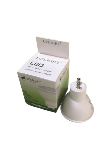 5W Led Ampul GU10 Beyaz Işık 6500K 10lu Paket