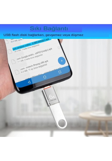 iPhone Uyumlu İpad Micro Sd Kart Okuyucu, Mfi Sertifikalı Lightning - Micro Sd/tf Kart Okuyucu