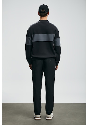 Lufian Pıeces Erkek Sweatshirt Siyah Siyah 112030189100100 Siyah Lufian Pıeces Erkek Sweatshirt Siyah Siyah 112030189100100 Siyah