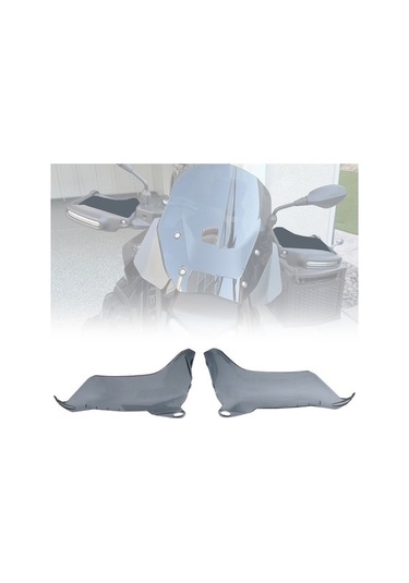 Dancemonkey R1300gs 2023-2024 İçin Yeni Tasarım Eldiven Koruyucu, Siyah/şeffaf Gri