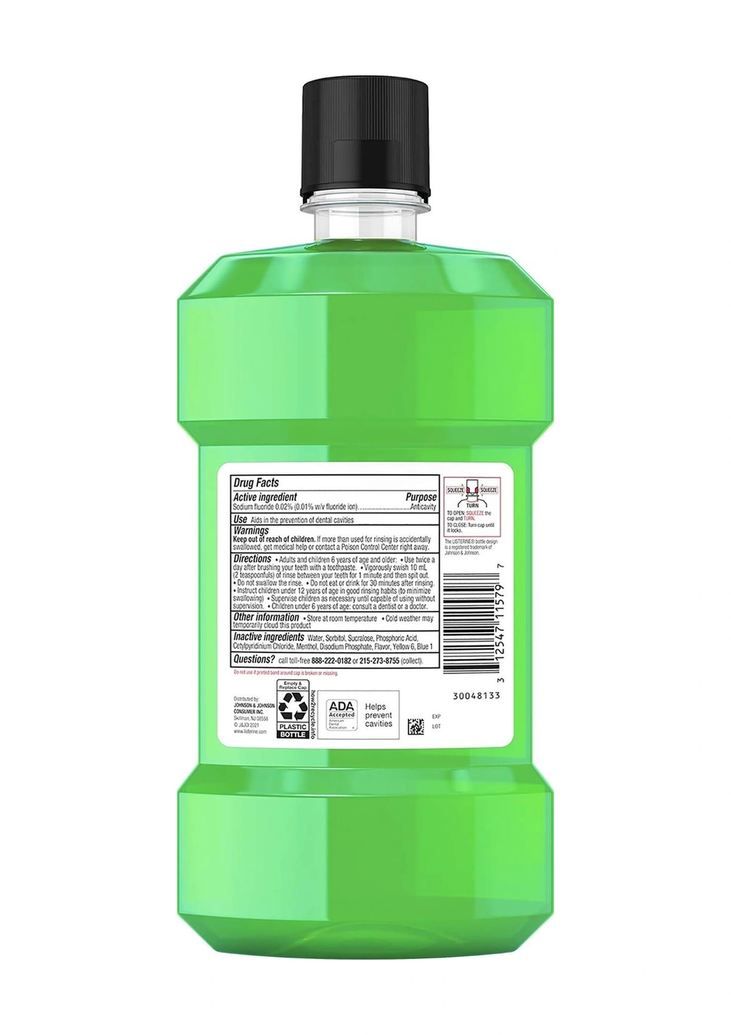 Listerine Smart Rinse Çocuklar İçin Ağız Bakım Gargarası 500ml Skt:11/2025