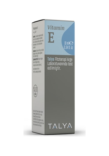 Talya Vitamin E Damla, 0.34 fl. oz 10 ML