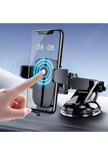 Tongxida Araba Cep Telefonu Tutucusu, Evrensel Navigasyon Tutak, Vakumlu Teleskopik Tutak, Vakumlu Versiyon