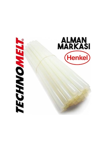 Henkel (Alman Markası) Technomelt Sıcak Silikon Kalın Şeffaf Mum (410850594)